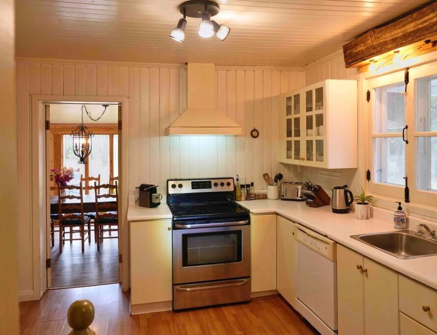 Chalets Nabu La Sacacomie - Riviere - Billard Saint-Alexis-des-Monts Extérieur photo